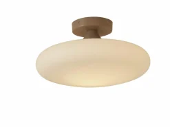 it's about RoMi Plafonniere Sapporo glas wit/zand L Outlet