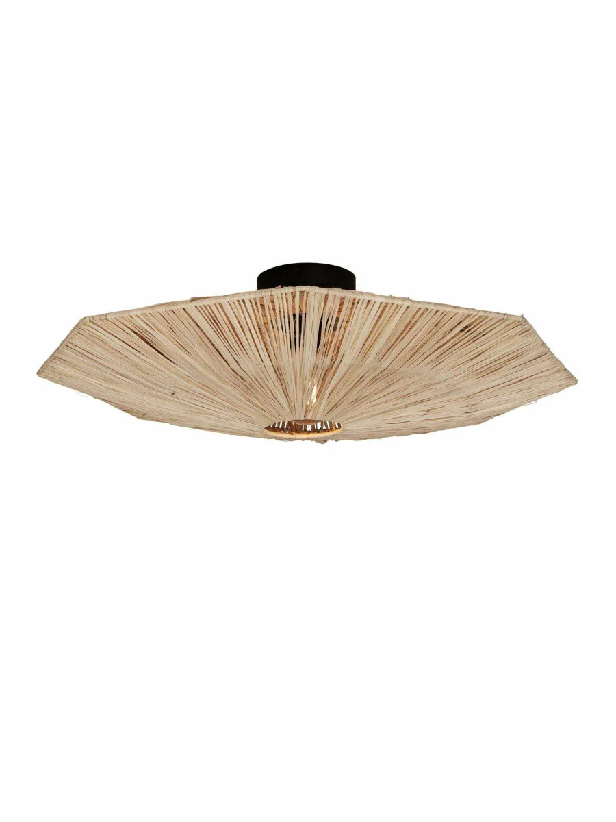 it's about RoMi Plafonniere Panama dia. 65cm naturel Sale