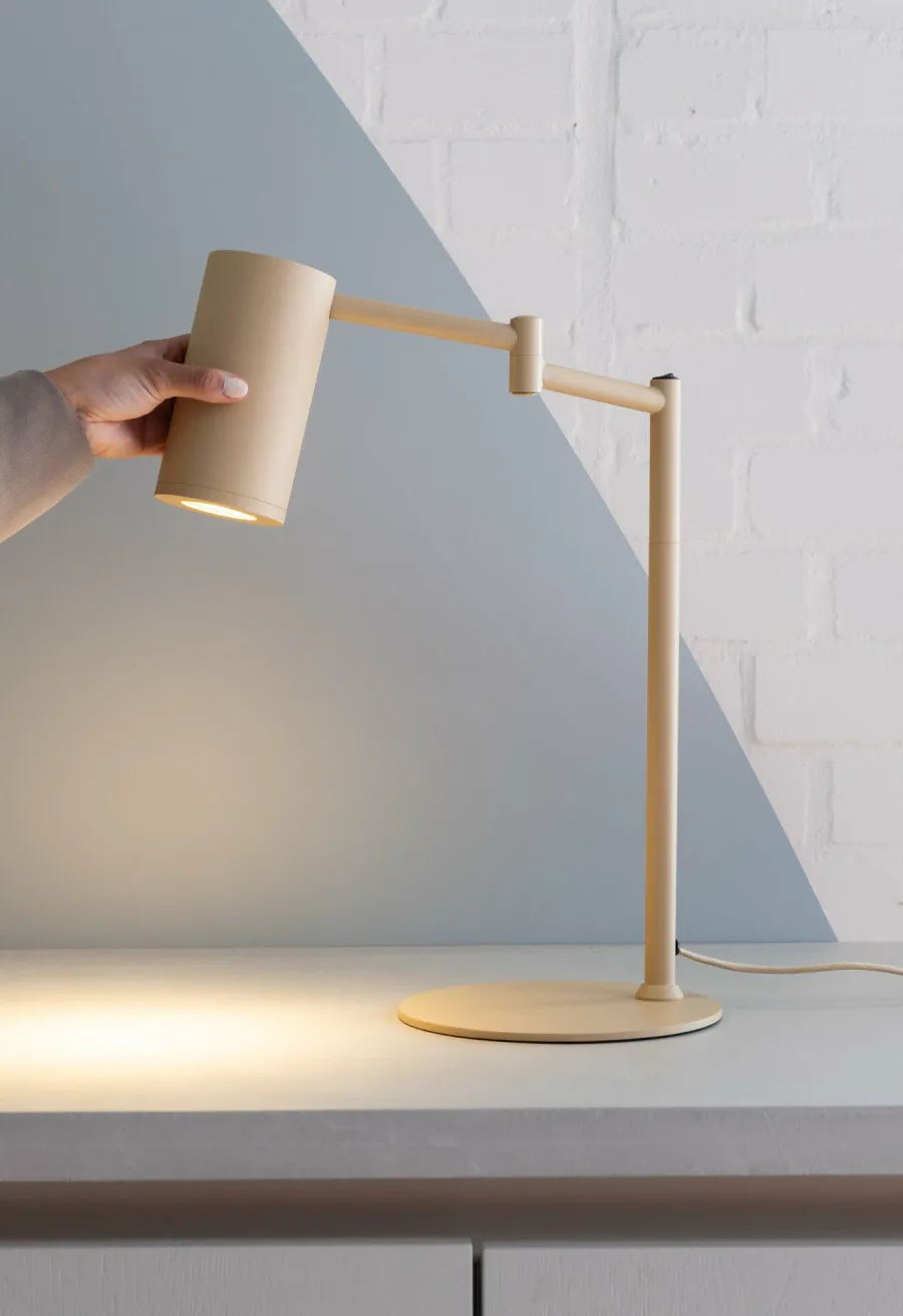 it's about RoMi Tafellamp Bilbao beige New