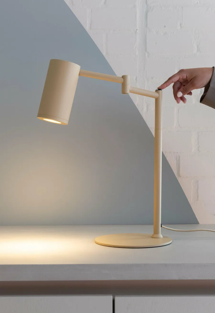 it's about RoMi Tafellamp Bilbao beige New