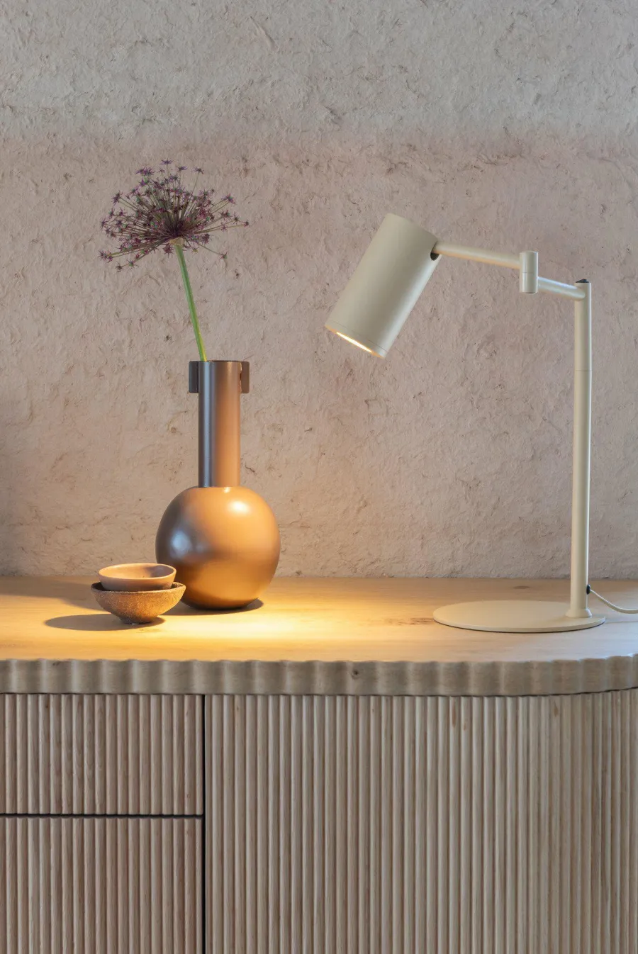 it's about RoMi Tafellamp Bilbao beige New