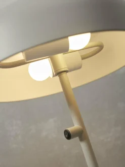 it's about RoMi Tafellamp ijzer Porto L lichtgrijs Hot