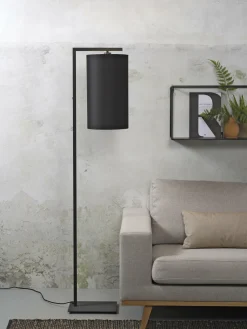 it's about RoMi Vloerlamp ijzer/zwart Boston zwart Sale