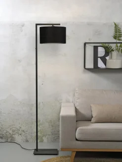 it's about RoMi Vloerlamp ijzer/zwart Boston zwart Online