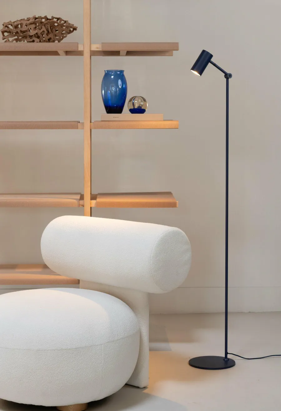 it's about RoMi Vloerlamp Montreux donker blauw Hot
