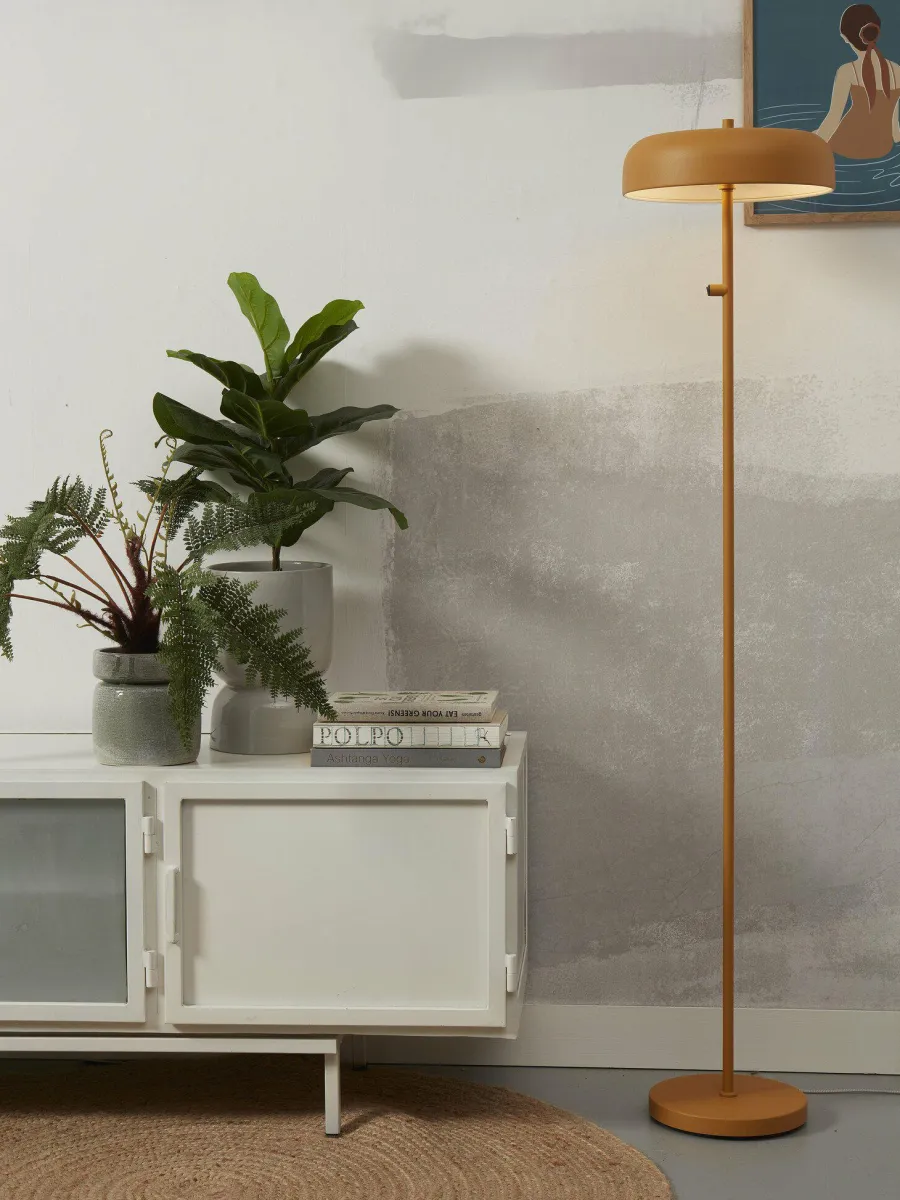 it's about RoMi Vloerlamp ijzer Porto mosterd Online