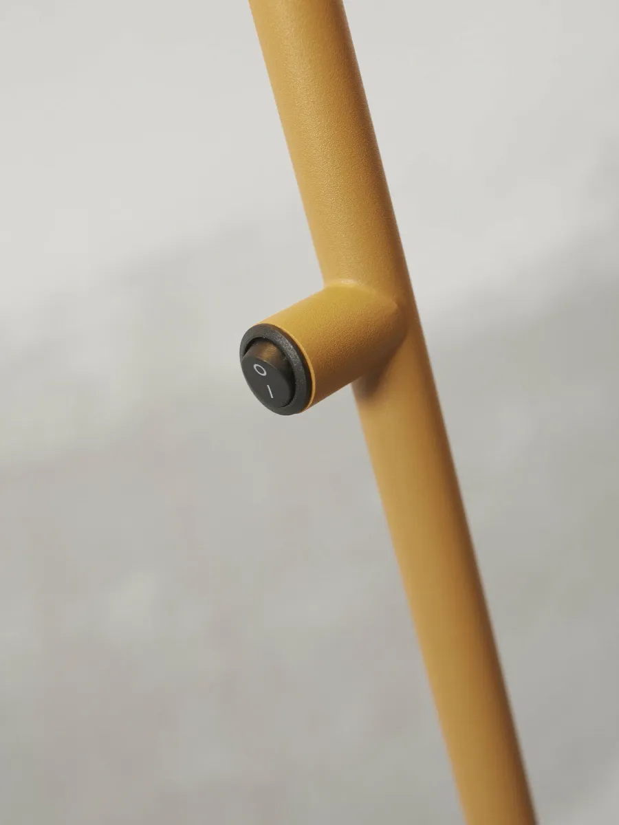 it's about RoMi Vloerlamp ijzer Porto mosterd Online