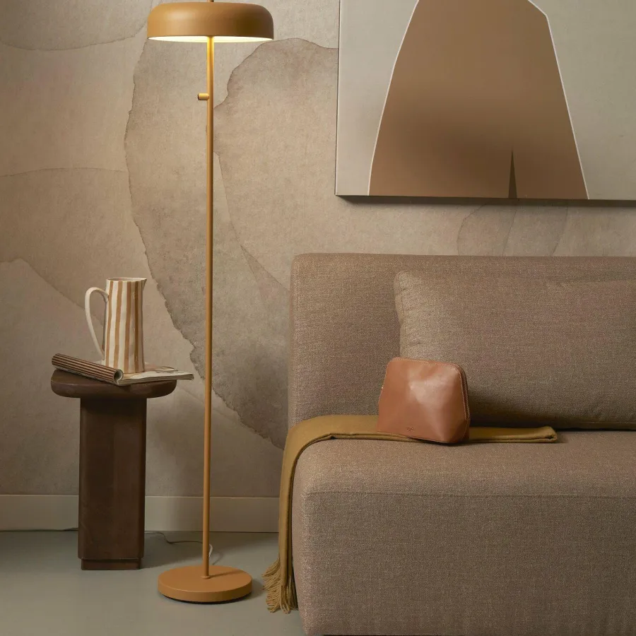 it's about RoMi Vloerlamp ijzer Porto mosterd Online