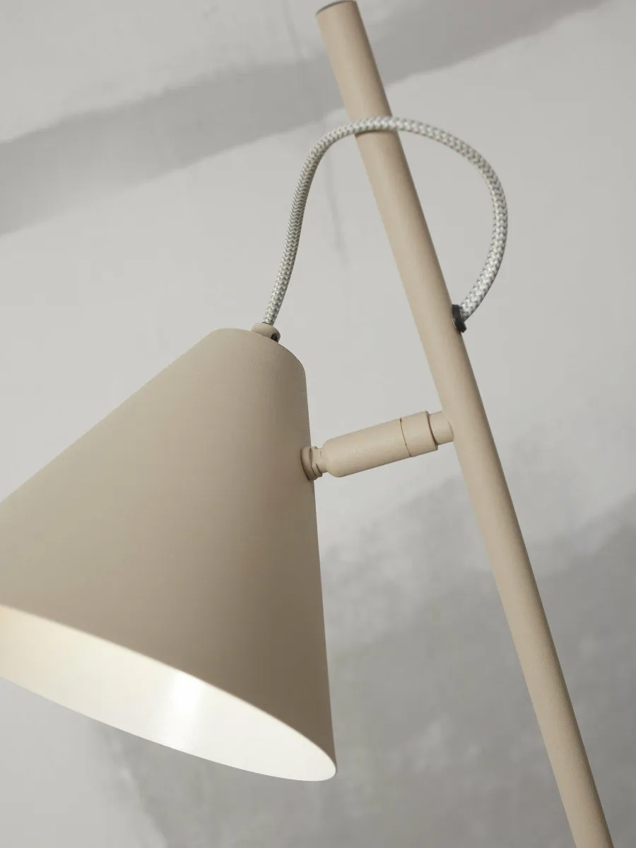 it's about RoMi Vloerlamp Lisbon puntkap zand Clearance
