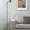 it's about RoMi Vloerlamp ijzer Montreux LED 5W/tube h.11x55cm zwart Discount