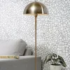 it's about RoMi Vloerlamp ijzer/marmer Toulouse kap Ø40 goud Best