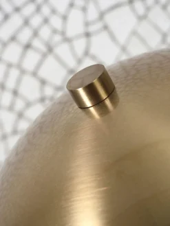 it's about RoMi Vloerlamp ijzer/marmer Toulouse kap Ø40 goud Best