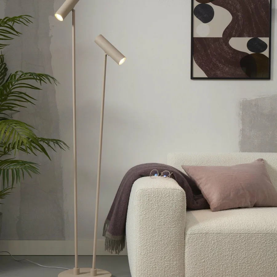 it's about RoMi Vloerlamp Havana 2-licht zand Outlet