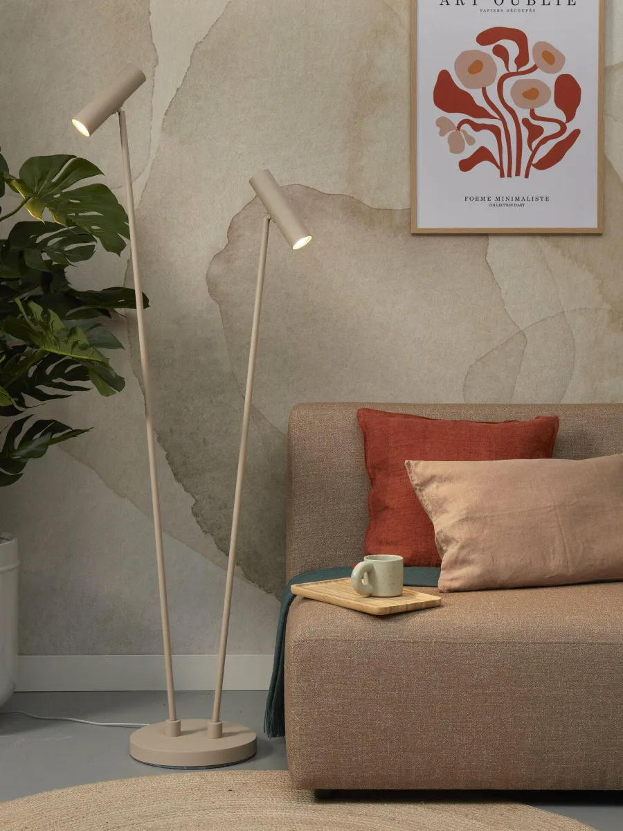 it's about RoMi Vloerlamp Havana 2-licht zand Outlet