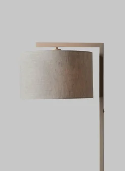 it's about RoMi Vloerlamp Boston zand/kap 3220 linnen donker Clearance