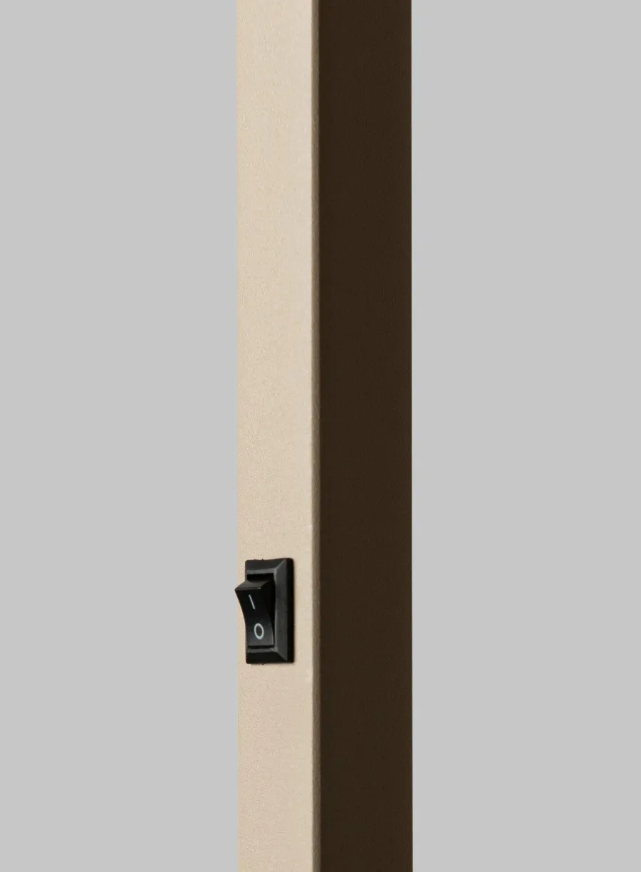 it's about RoMi Vloerlamp Boston zand/kap 3220 linnen donker Clearance