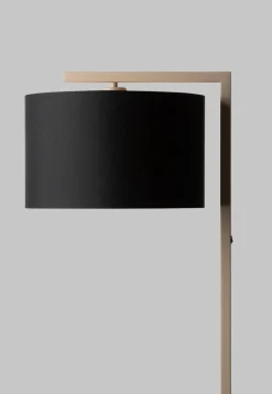 it's about RoMi Vloerlamp Boston zand/kap 3220 zwart Best