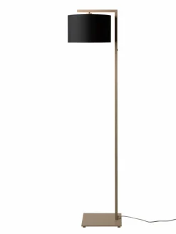 it's about RoMi Vloerlamp Boston zand/kap 3220 zwart Best