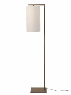 it's about RoMi Vloerlamp Boston zand/kap 2545 wit Hot