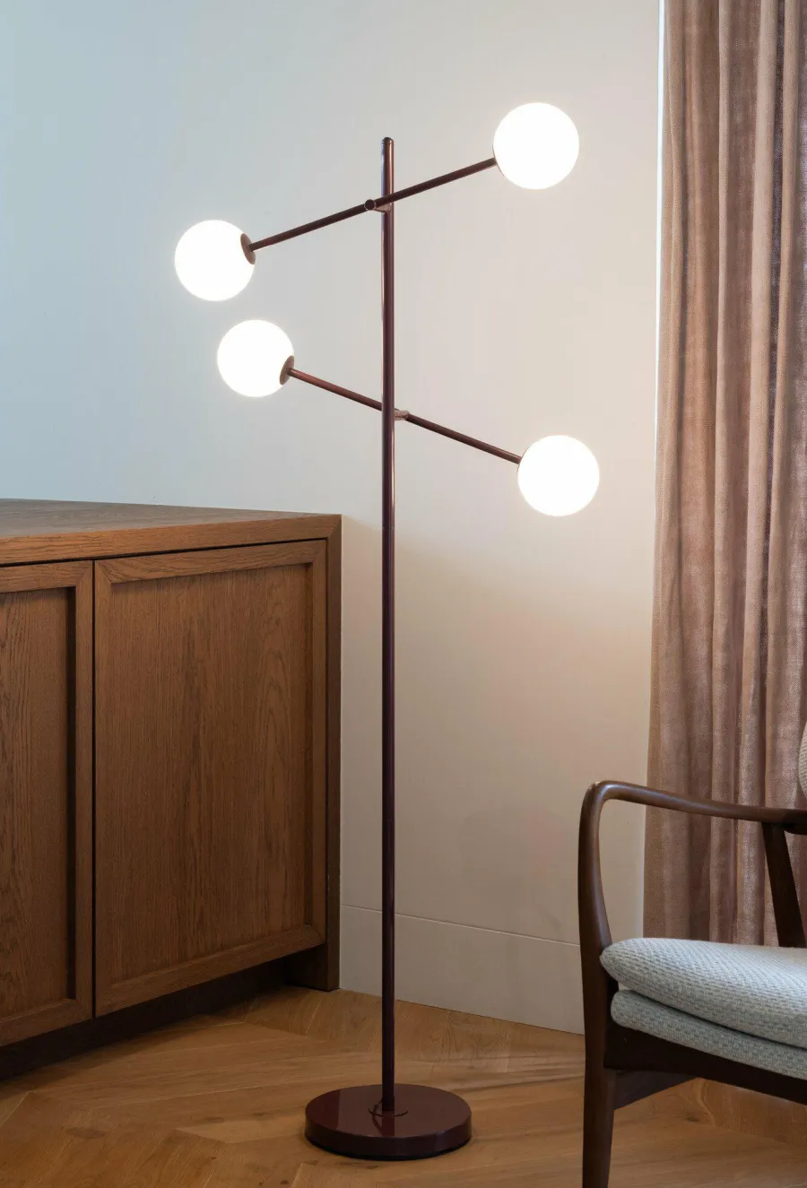 it's about RoMi Vloerlamp Copenhagen burgundy Clearance