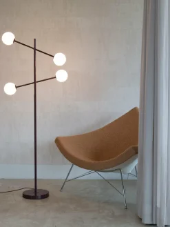 it's about RoMi Vloerlamp Copenhagen burgundy Clearance