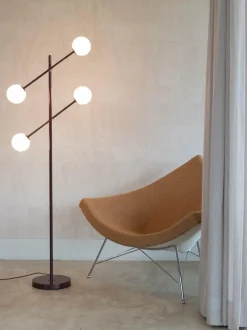 it's about RoMi Vloerlamp Copenhagen burgundy Clearance