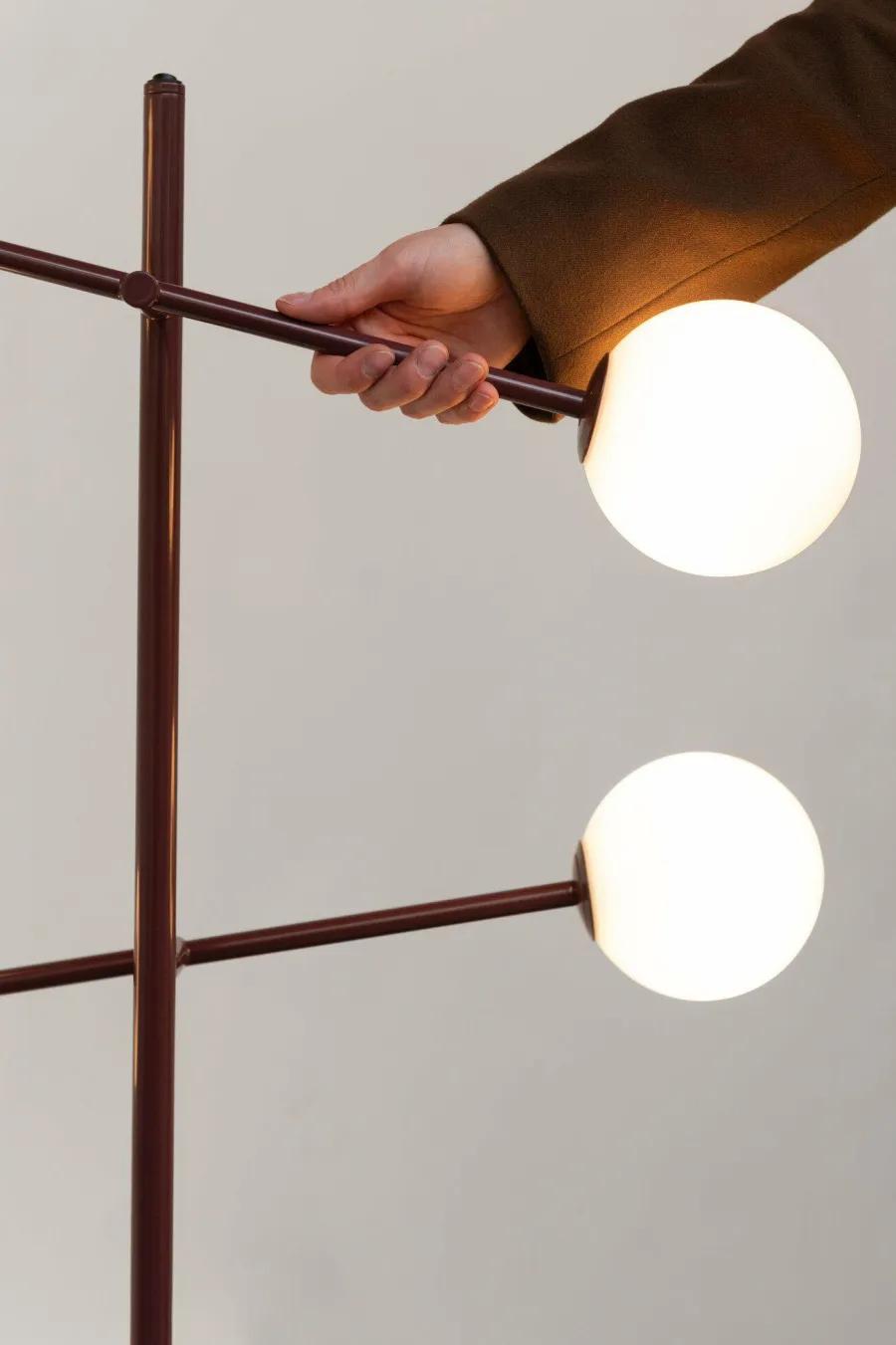 it's about RoMi Vloerlamp Copenhagen burgundy Clearance