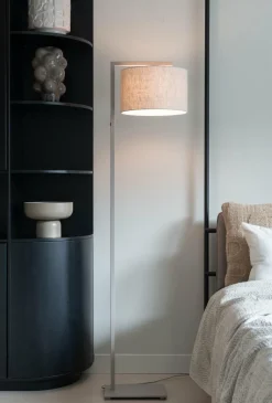 it's about RoMi Vloerlamp Boston zand/kap 3220 linnen licht Hot
