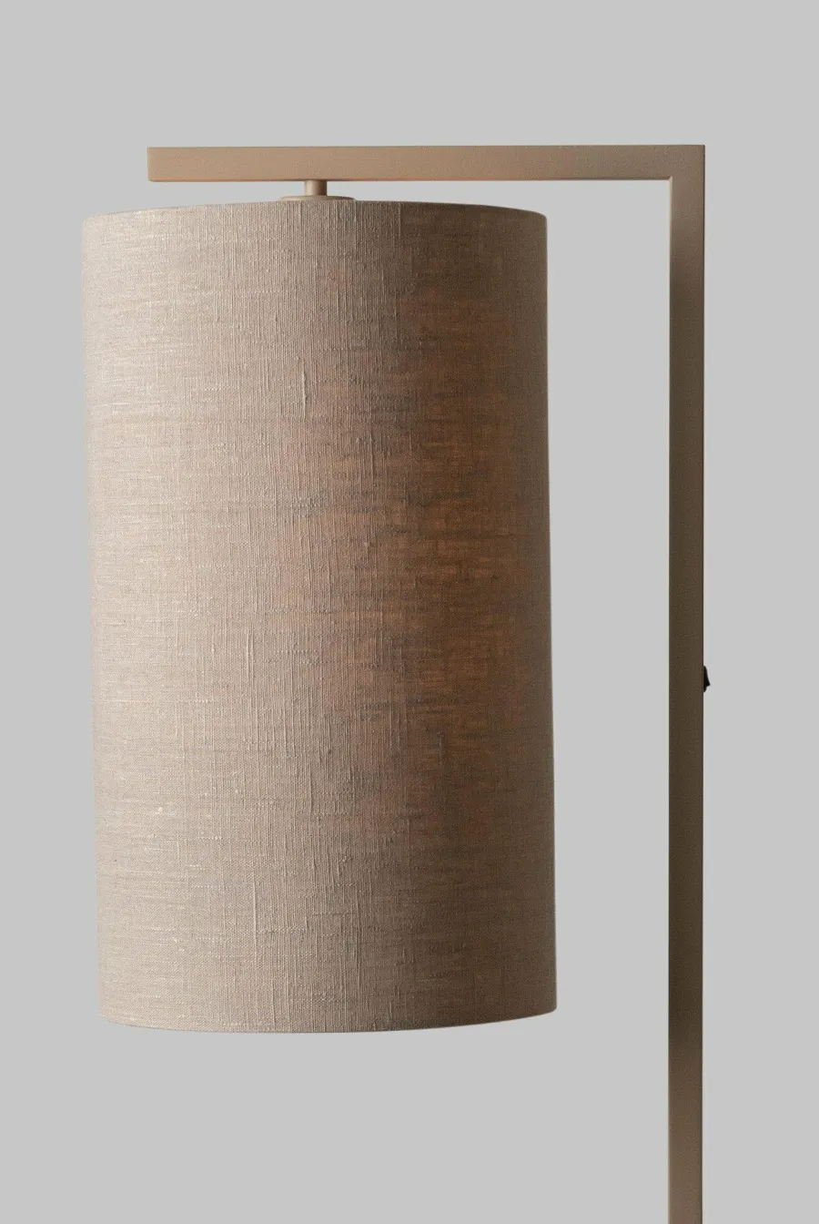 it's about RoMi Vloerlamp Boston zand/kap 2545 linnen donker Clearance