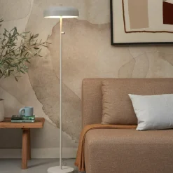 it's about RoMi Vloerlamp ijzer Porto lichtgrijs Hot