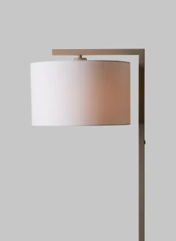 it's about RoMi Vloerlamp Boston zand/kap 3220 wit Hot