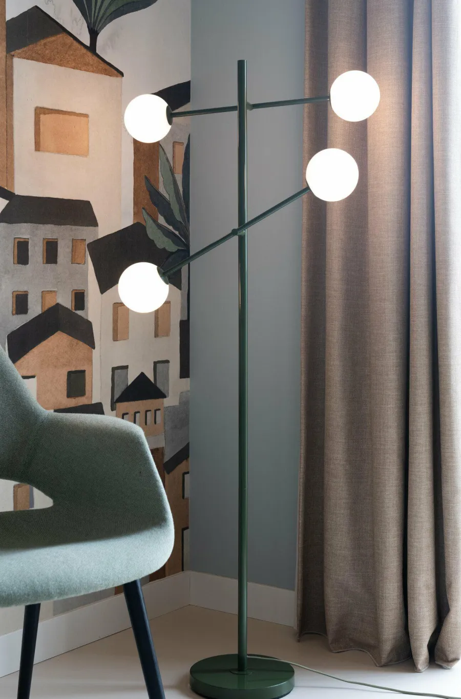 it's about RoMi Vloerlamp Copenhagen groen Clearance