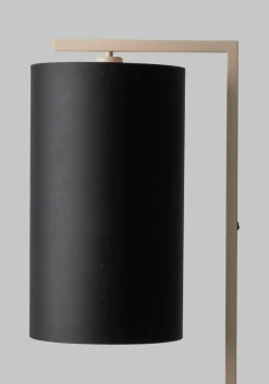 it's about RoMi Vloerlamp Boston zand/kap 2545 zwart Best