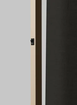 it's about RoMi Vloerlamp Boston zand/kap 2545 zwart Best