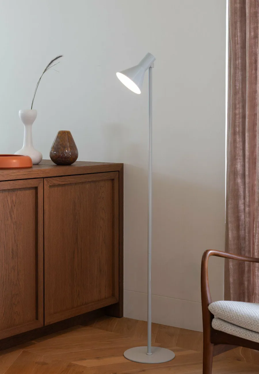 it's about RoMi Vloerlamp Stavanger lichtgrijs Outlet