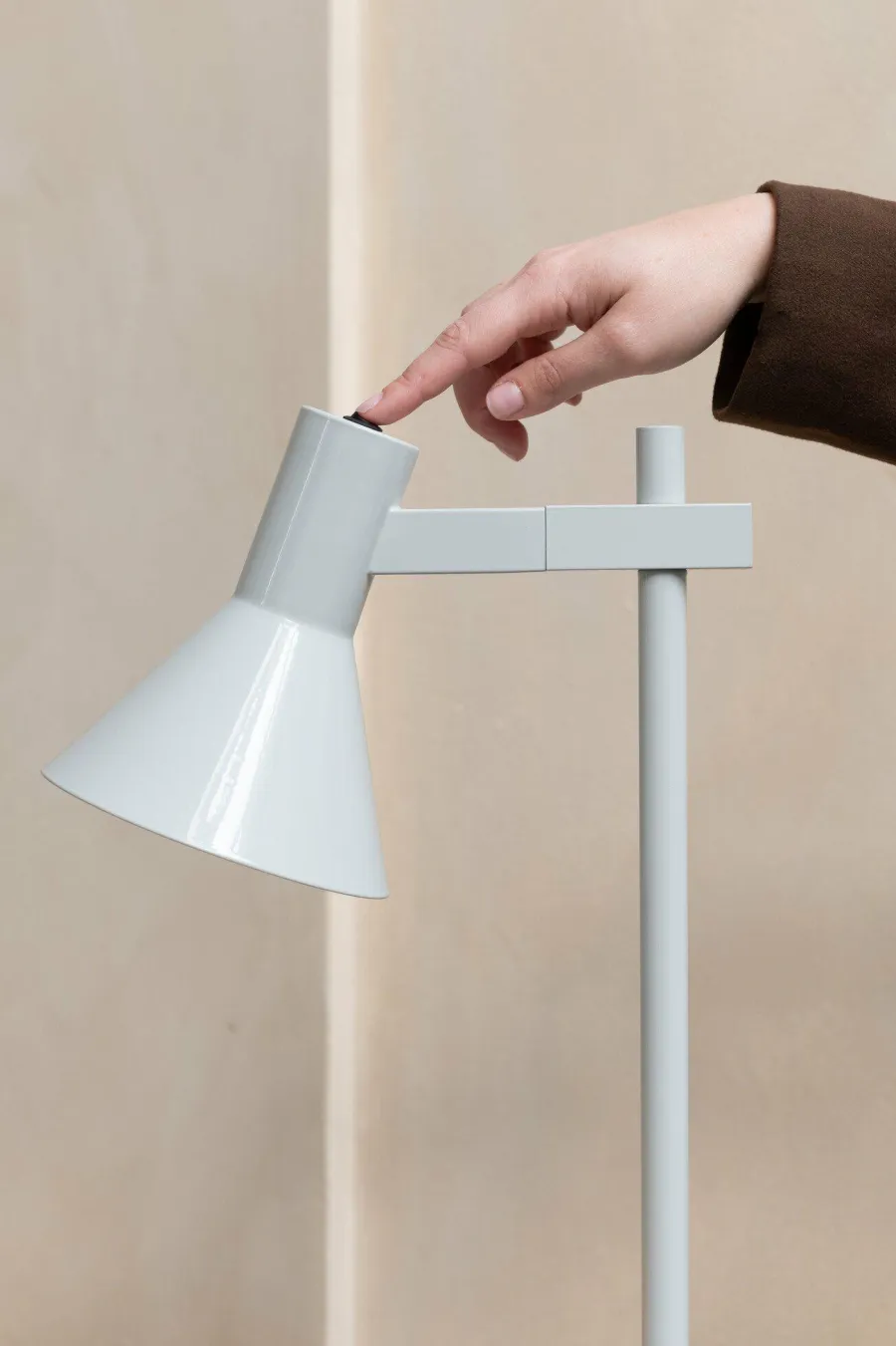 it's about RoMi Vloerlamp Stavanger lichtgrijs Outlet