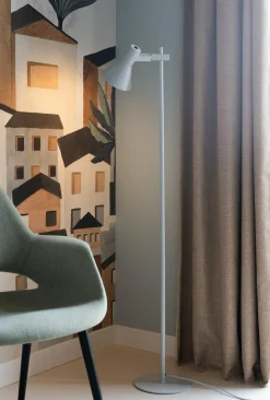 it's about RoMi Vloerlamp Stavanger lichtgrijs Outlet