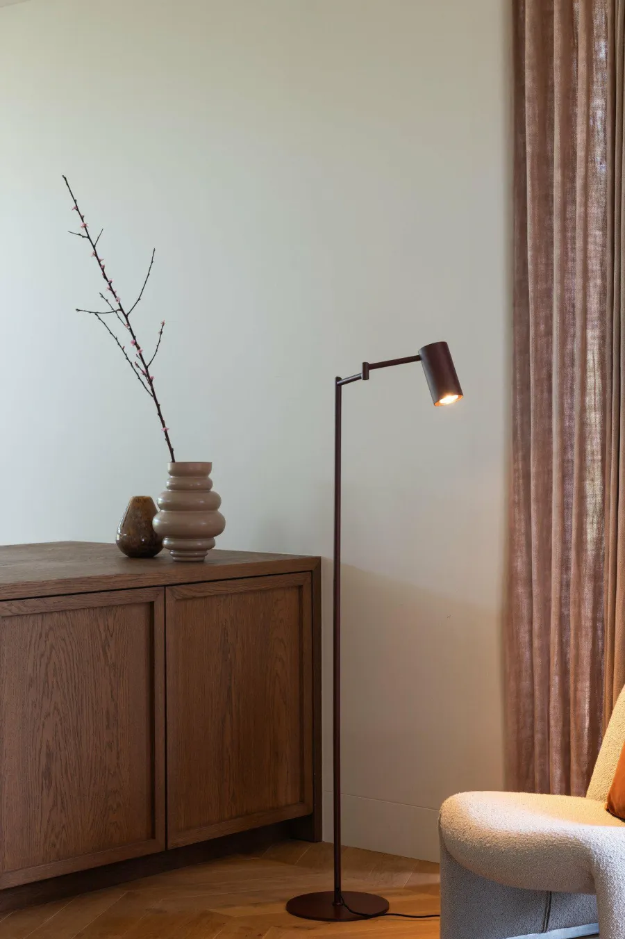 it's about RoMi Vloerlamp Bilbao burgundy Best