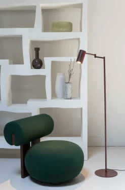 it's about RoMi Vloerlamp Bilbao burgundy Best