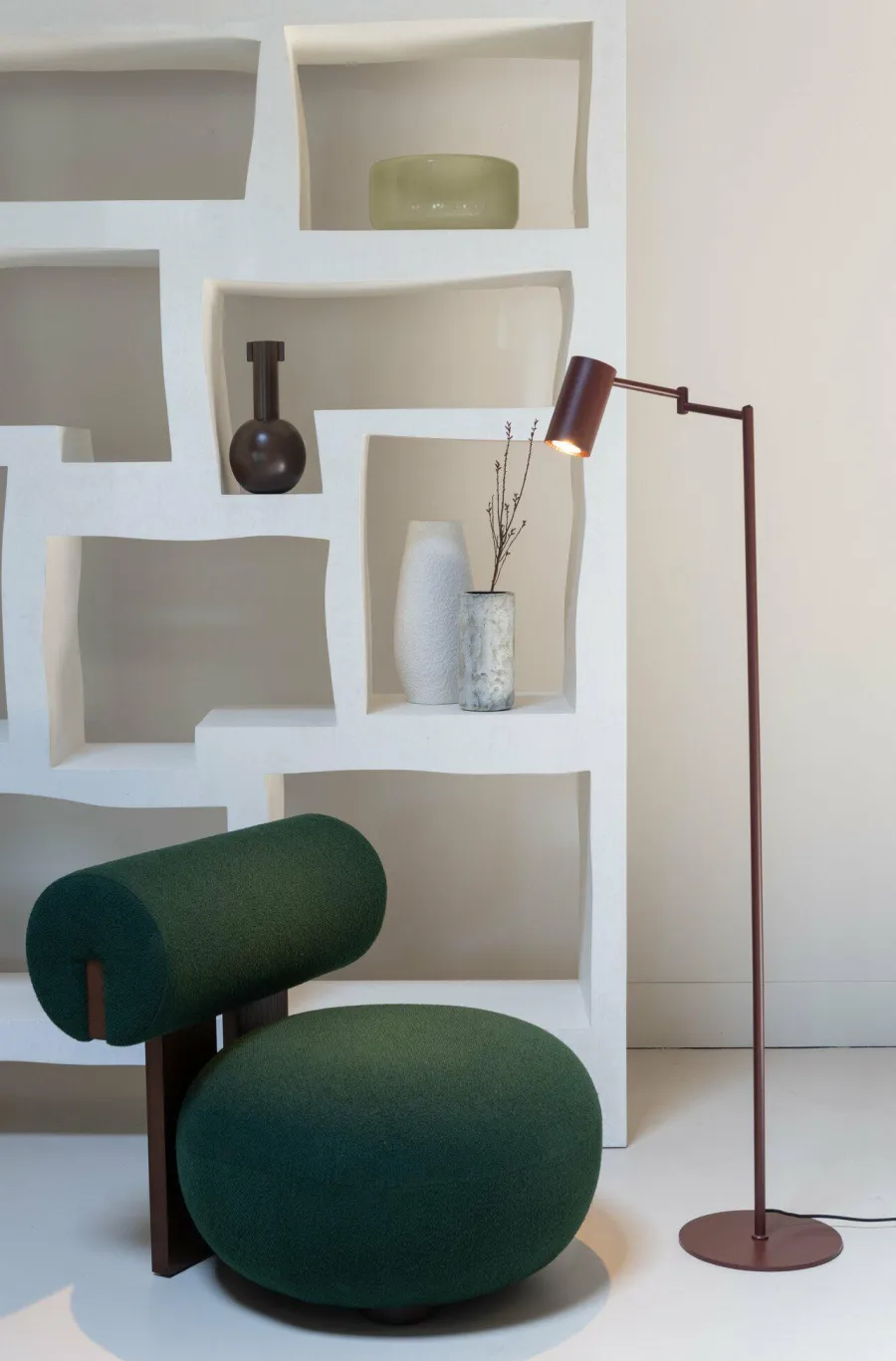 it's about RoMi Vloerlamp Bilbao burgundy Best
