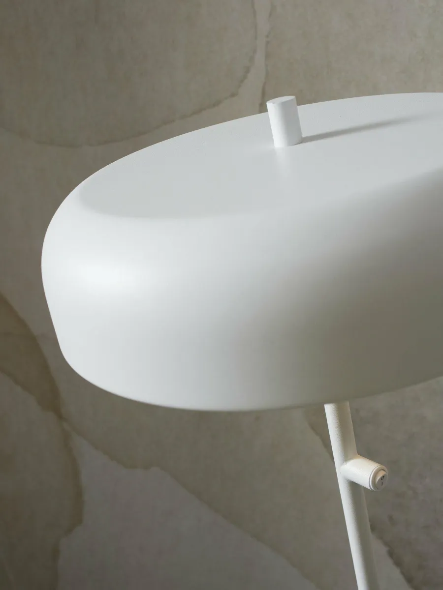 it's about RoMi Vloerlamp ijzer Porto wit Outlet