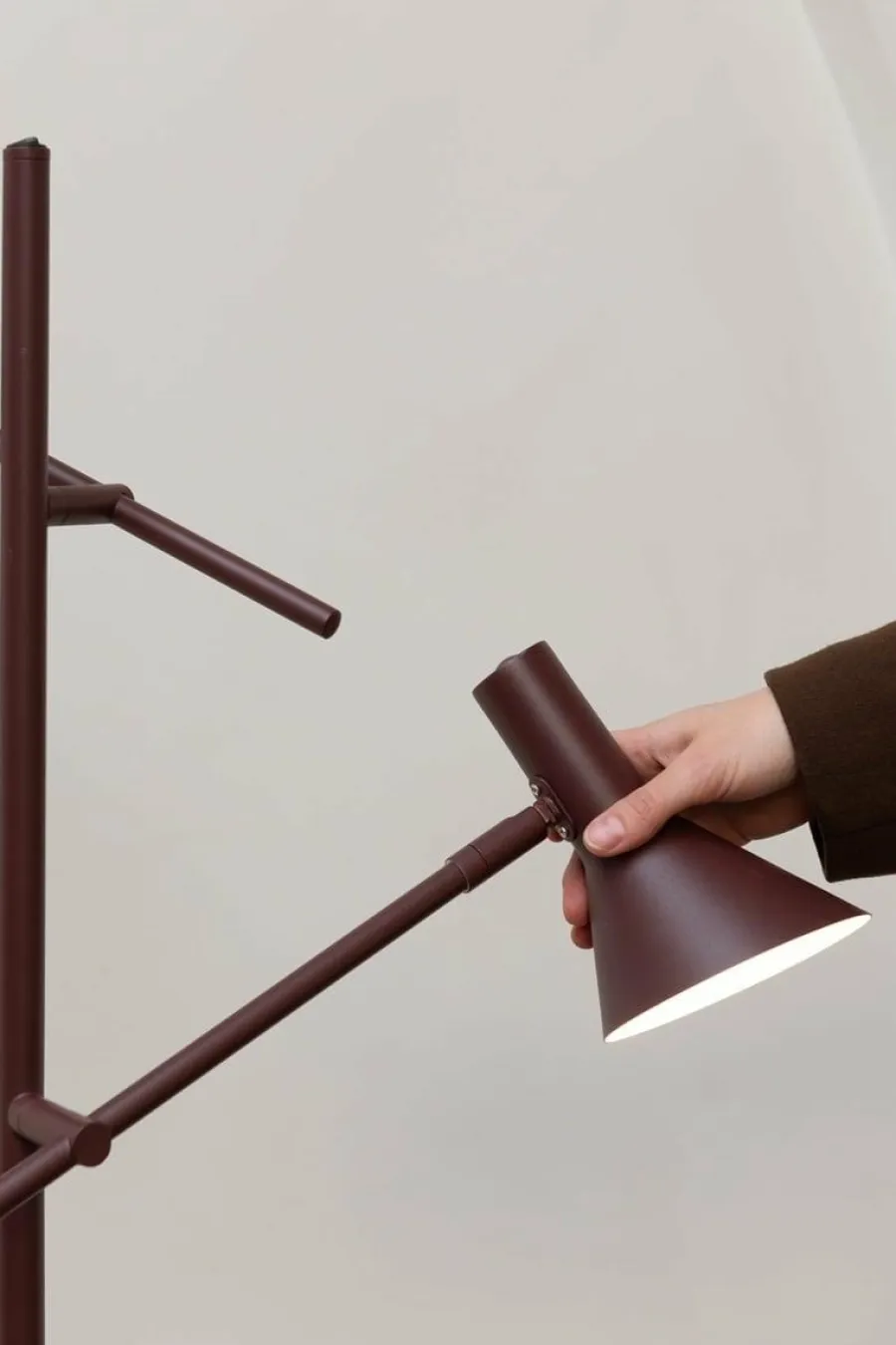 it's about RoMi Vloerlamp Izmir burgundy New