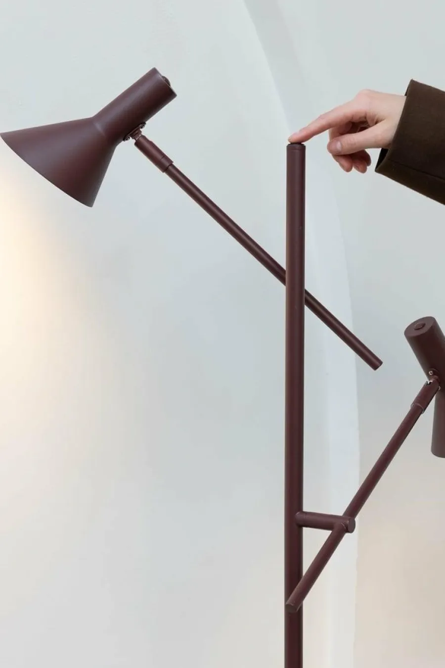 it's about RoMi Vloerlamp Izmir burgundy New
