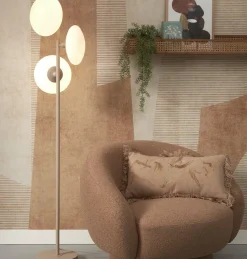 it's about RoMi Vloerlamp Sapporo 3-schijf wit/zand Best