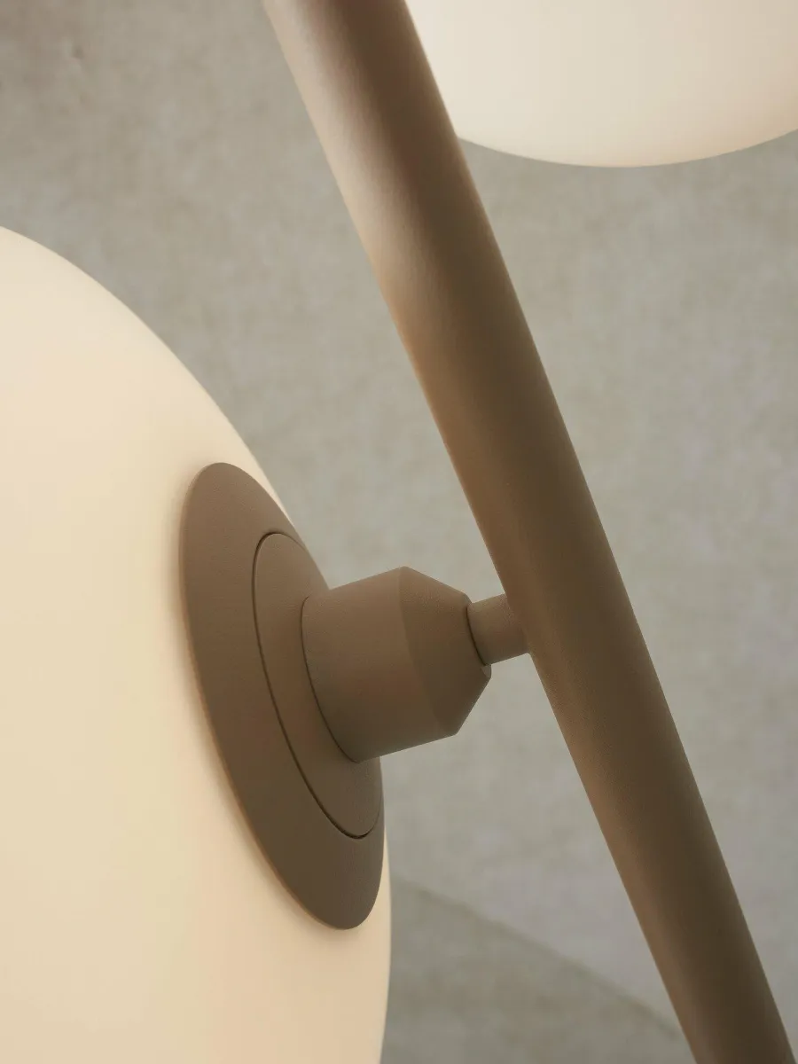 it's about RoMi Vloerlamp Sapporo 3-schijf wit/zand Best