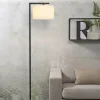 it's about RoMi Vloerlamp ijzer/zwart Boston wit Sale