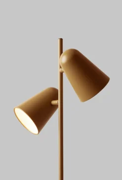 it's about RoMi Vloerlamp Salamanca 2-kap mosterd Online
