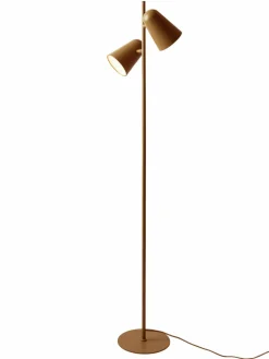 it's about RoMi Vloerlamp Salamanca 2-kap mosterd Online