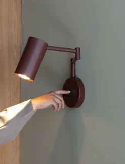it's about RoMi Wandlamp Bilbao burgundy Best
