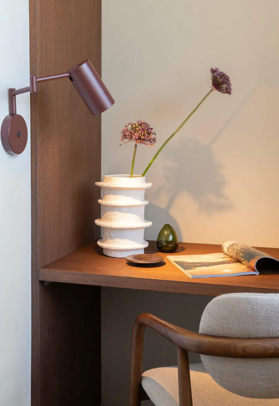 it's about RoMi Wandlamp Bilbao burgundy Best